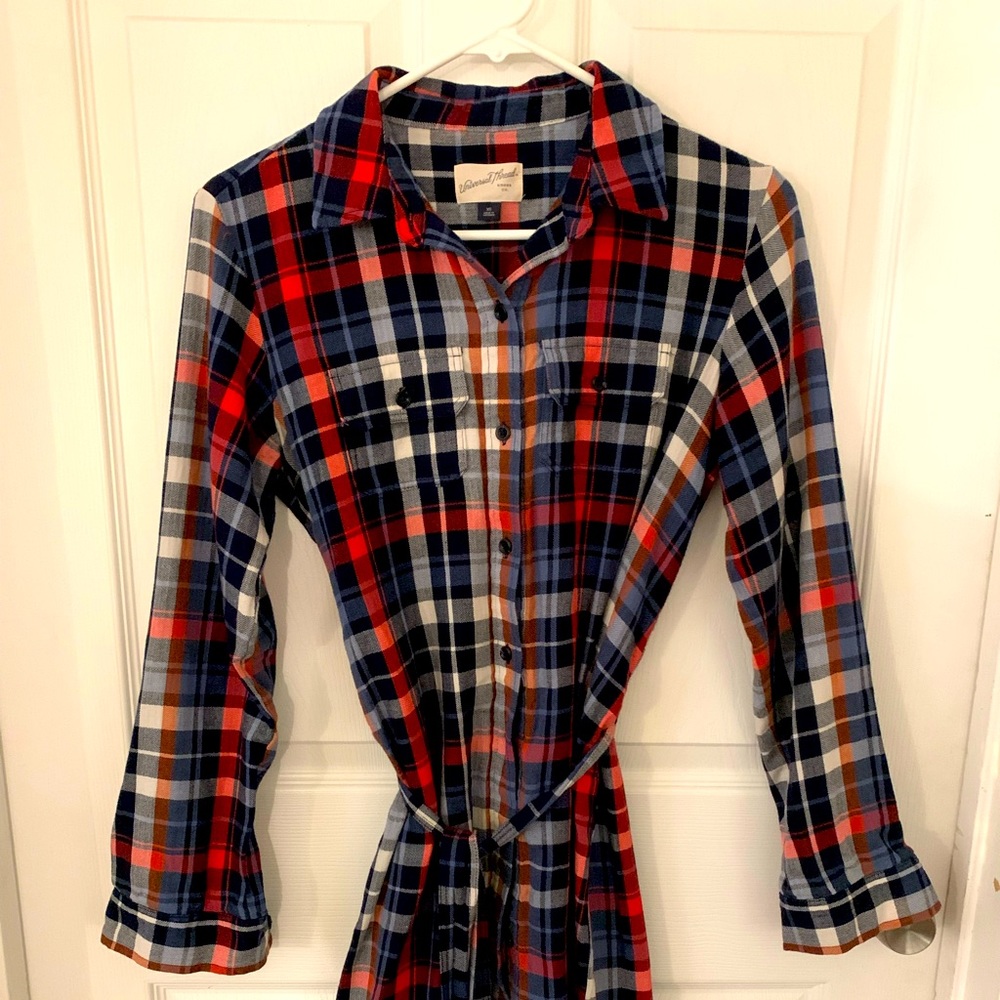 Size XS Universal Thread Plaid Dress/Tunic
